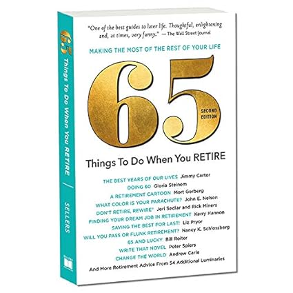 65 Things to do when you Retire Book