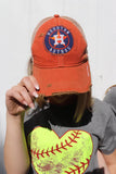 Houston Astros Baseball Dirty Trucker Hat