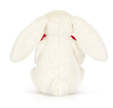 Bashful Red Love Heart Bunny Original