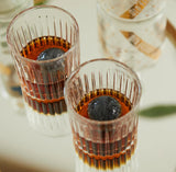 Cocktail Tumbler and Whiskey Stones Set