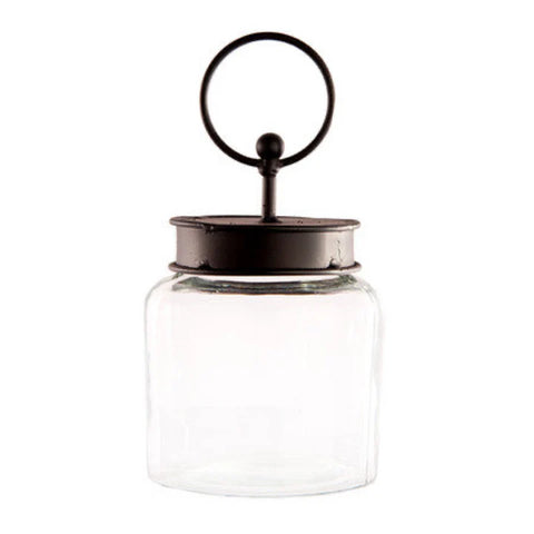 RTC Glass Jar with Black Lid