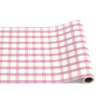 Lilac Check Table Runner