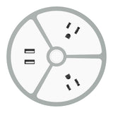 Power House Outlet + USB Charging Station