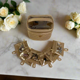 Getaway Jewelry Case - Nude & Gold