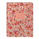 Coral Floral Undated Planner