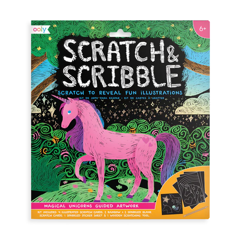 Scratch and Scribble- Magical Unicorn