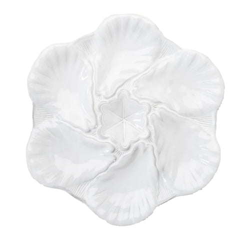 Oyster Plate - White