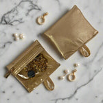 Getaway Jewelry Case - Nude & Gold