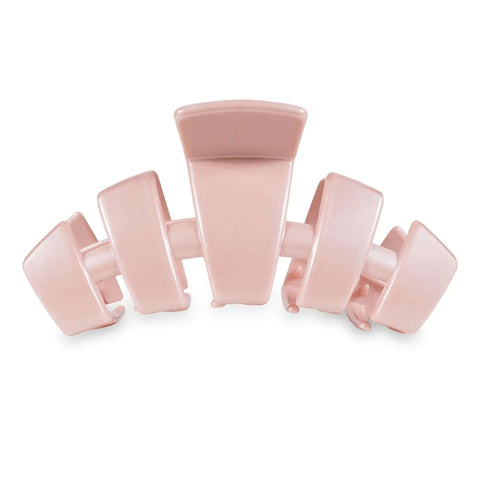 Teleties Classic Pearly Pink Large Hair Clip