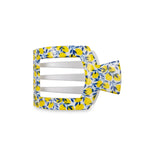 Teleties Flat Square Limoncello Medium Hair Clip