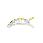 Teleties Flat Square Limoncello Medium Hair Clip