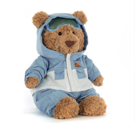 Jellycat Bartholomew Bear 'Snow Suit'