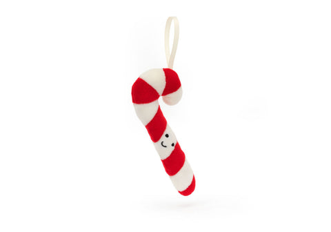 Festive Folly Candy Cane Ornament