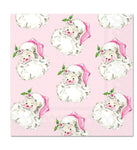 Pink Santa Paper Luncheon Napkins