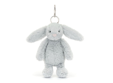 Bashful Silver Bunny Bag Charm