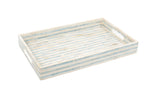 Striped Mother of Pearl Tray