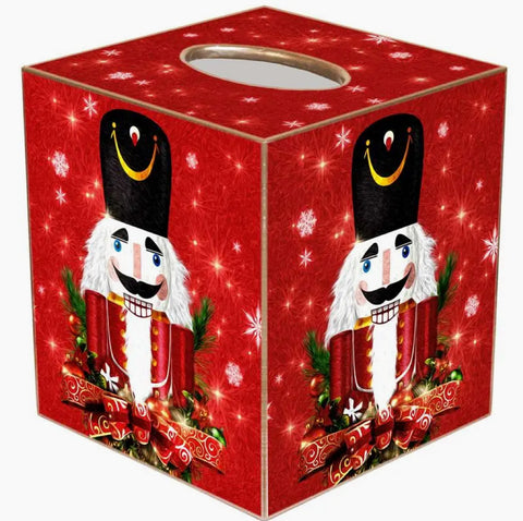 Nutcracker Tissue Box Cover