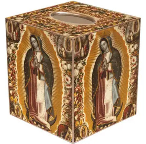 Virgin of Guadalupe Tissue Box Cover