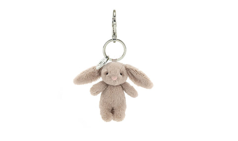 Bashful Beige Bunny Bag Charm Jellycat