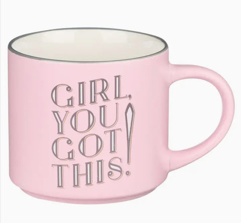 Girl, You Got This! Ceramic Coffee Mug