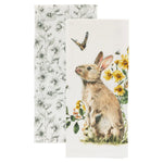 Garden Rabbit Tea Towels