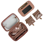 LITTMINI • Lighted Mirror Case • Petal Rose