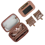 LITTMINI • Lighted Mirror Case • Petal Rose