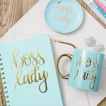 Boss Lady Mint Spiral Notebook