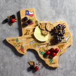 Texas State Shaped Cutting and Serving Board