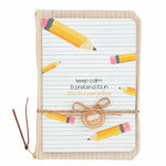 Pencil Teacher Notebook & Pouch Set