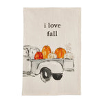 I Love Fall Flour Sack Towel