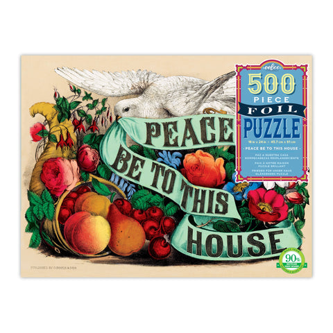 Peace Be To This House 500 Piece Puzzle