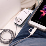 Power Trip Outlet + USB Travel Charging Station