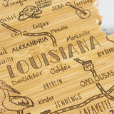 Destination Louisiana Cutting Board