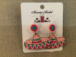 Sombrero Beaded Earrings