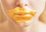 Golden Hydrogel Lip Mask